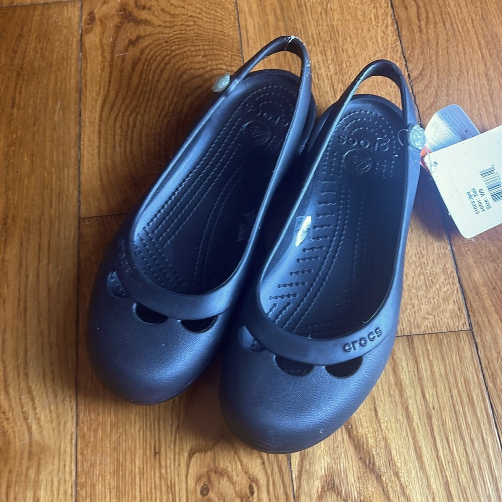 Black Crocs Jayna size 9 women’s
